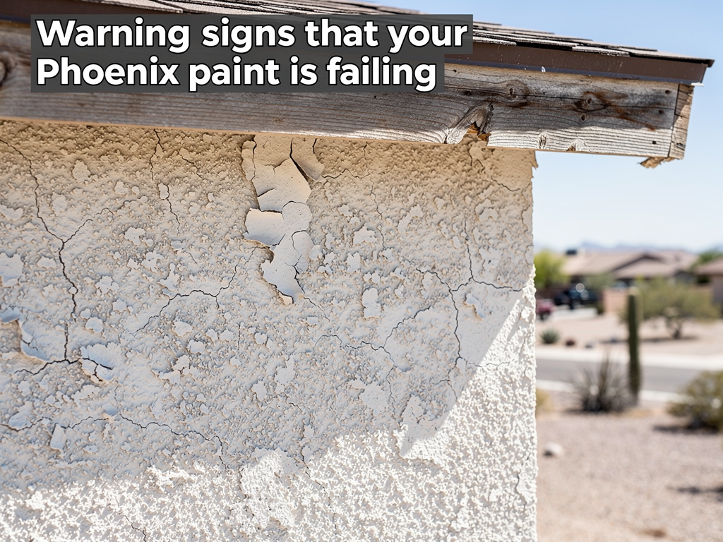 Warning signs that your Phoenix paint is failing
