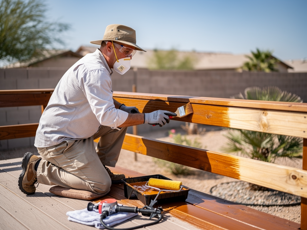 Deck Staining